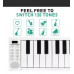 Foldable Piano Keyboard 88 Keys Portable 128 Tones Dual Speaker